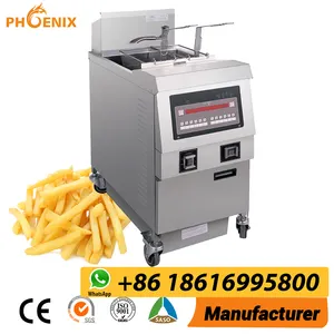 Chicken Frying Machine Mcdonald'S Fries Roast Chicken Fryer Potato Chips Fryer Machine OFE-28A