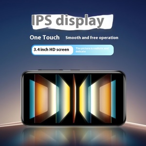 Máy nghe nhạc MP3 MP4 Màn Hình 3.4 inch Hỗ trợ thẻ TF mở rộng đến 128GB đi kèm với cảm ứng toàn màn hình thông minh đa ngôn ngữ - Product Image 5