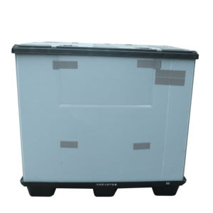 Caja de paleta plegable de plástico Hdpe y Pp, caja de paleta de plástico con ventilación de tamaño personalizado para agricultura - Product Image 5
