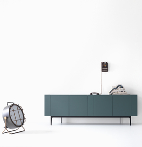 <span class=keywords><strong>Meuble</strong></span> <span class=keywords><strong>TV</strong></span> moderne de luxe en placage de bois naturel avec finition laquée haute brillance, panneau MDF, rangement pour salon - Product Image 1