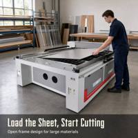Machine de découpe et de gravure laser CO2 1325 pour acrylique, bois, cuir, MDF et matériaux non métalliques, fournie directement par l'usine