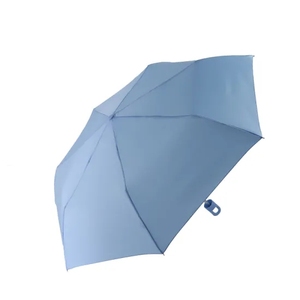 Paraguas Plegable Manual de 3 Secciones con Bloqueo, de Buena Calidad, Nuevo, Creativo, de Moda, para Lluvia y Sol, con Impresión de Logotipo - Product Image 3