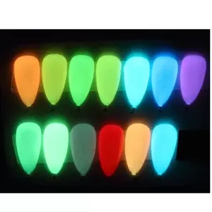 Healthy Free Samples Luminous UV Nail Gel Polish Glow At Night Color Gel Nails Art Manicure Soak Off Private Label Nail Supplier