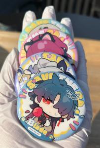 Pin Logam Bulat Anime Kustom Grosir dengan Teknik Pelapisan dan Peniti Pengaman untuk Hadiah Promosi - Product Image 5