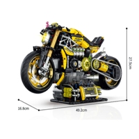 2500 pièces 60519 Série Camion 1:5 Big Devil Moc, Ensembles de Blocs de Construction, Briques, Jouets pour Enfants, Cadeaux de Noël et d'Anniversaire pour Adultes Unisexe
