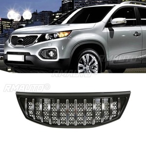Grille de pare-chocs avant de voiture, grilles de course, calandre pour KIA Sorento 2009-2012, kit carrosserie, accessoires automobiles - Product Image 1