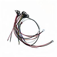 Connecteur d'aviation GX20 à 12 broches, montage sur panneau, métallique, circulaire, mâle, cordon d'alimentation en bande