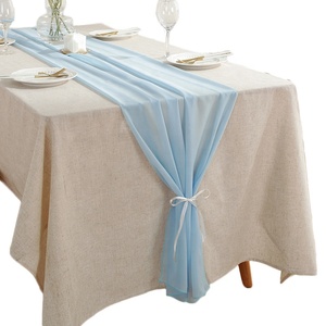 <span class=keywords><strong>Chemin</strong></span> <span class=keywords><strong>de</strong></span> <span class=keywords><strong>table</strong></span> en <span class=keywords><strong>mousseline</strong></span> <span class=keywords><strong>de</strong></span> soie orange brûlée Décorations <span class=keywords><strong>de</strong></span> fête nuptiale <span class=keywords><strong>de</strong></span> mariage - Product Image 4