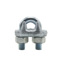 Galvanisé Malléable DIN741 Câble Clips De Câble