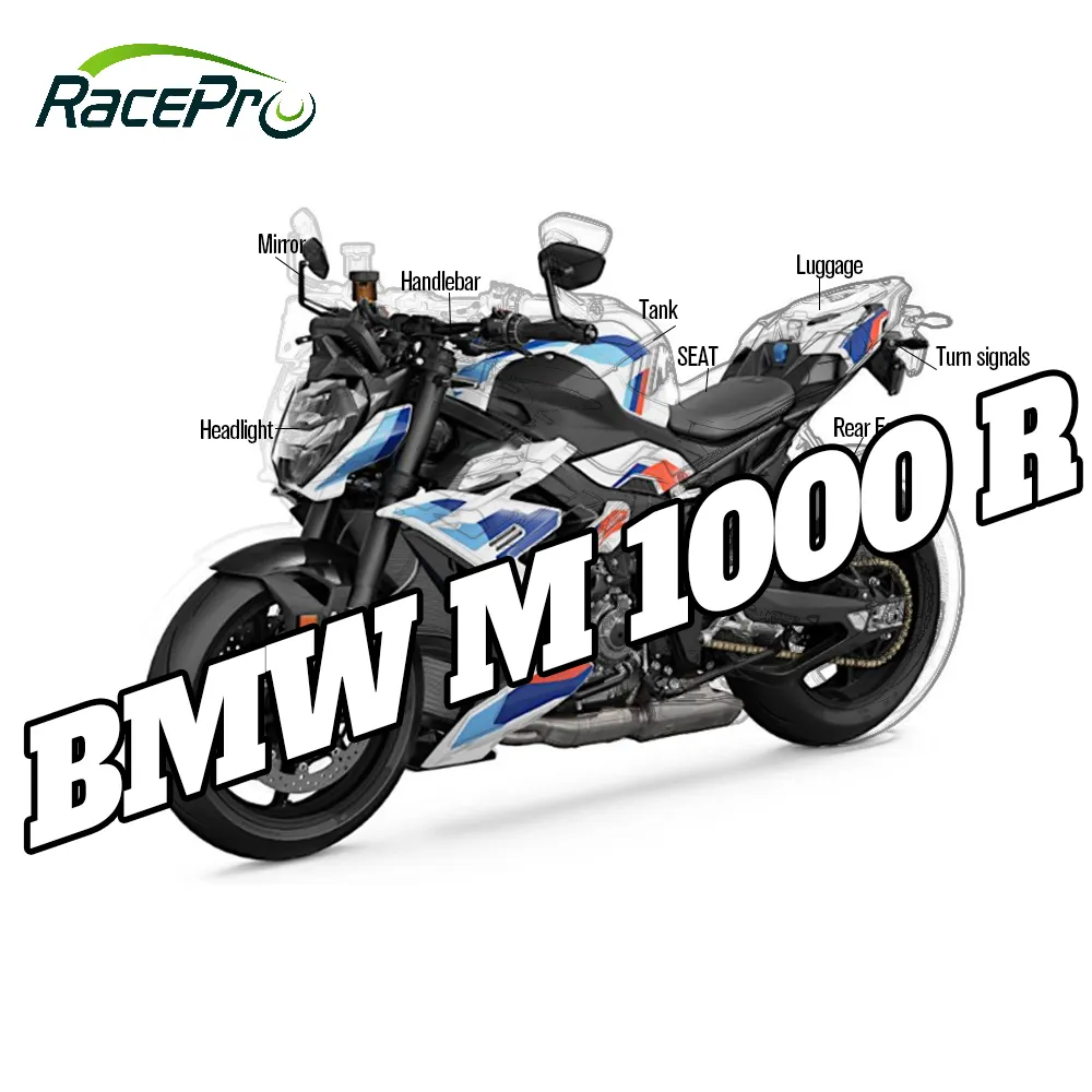 RACEPRO 2024 yeni M 1000 R tek elden satın alma motosiklet özel parça ve aksesuarları