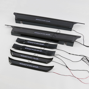 WZXDAUTO 2022 Protector de Umbral de Puerta para Coche, Cubierta de Acero de Titanio Negro, Accesorios para Automóvil - Product Image 6