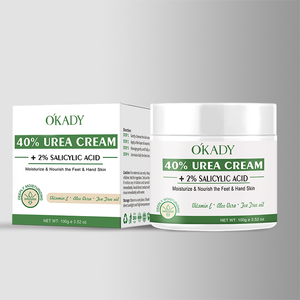 <span class=keywords><strong>Crema</strong></span> <span class=keywords><strong>para</strong></span> Pies con Manteca de Karité y Aloe Vera, <span class=keywords><strong>Urea</strong></span> al 40%, <span class=keywords><strong>para</strong></span> <span class=keywords><strong>Callos</strong></span> y Durezas, con Aroma a Fresa, OEM ODM - Product Image 1