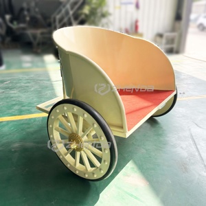 Carroza Eléctrica Pequeña de 2 Ruedas para Niños, Tipo Pony Sulky, Estilo Vintage para Bodas - Product Image 2