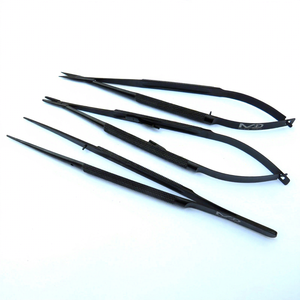 Kit de micro-chirurgie dentaire orale avec cassette parodontale, instruments d'implantation en acier inoxydable allemand, réutilisables, autoclavables, certifiés CE - Product Image 2