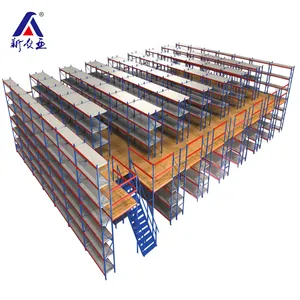 工业钢结构仓库存储重型夹层阁楼货架货架系统