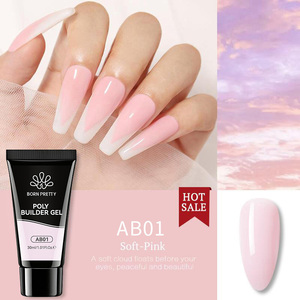 BORN PRETTY OEM Gel Acrílico Sólido para Extensión de <span class=keywords><strong>Uñas</strong></span>, Marca Privada, Logotipo Personalizado, Sin Sensación de Quemazón, Poly Gel en Tubo - Product Image 4