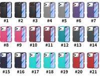 Étui Defender robuste antichoc de luxe pour smartphone, compatible iPhone 17 Pro Max, 16, 14, 15 – Housse de protection pour téléphone portable