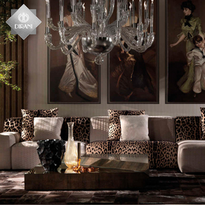 Ghế Sofa Hình Chữ L Kiểu Cổ Điển Cho Phòng Khách Gia Đình, Đồ Nội Thất Phòng Khách Hiện Đại Giảm Giá Mạnh 2020 - Product Image 3