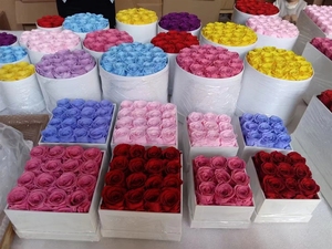 Flores Duraderas para el Día de San Valentín y el Día de la Madre, Rosas Eternas, Regalos, Caja de Rosas Preservadas, Eternidad - Product Image 5