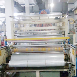 Suministro chino logística transparente Jumbo LLDPE rollo de película elástica fundición 20 micras envoltura de paleta película retráctil embalaje a mano - Product Image 3