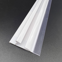 Porte-étiquettes PVC pour rayonnages de supermarché, bande de données d'affichage de prix