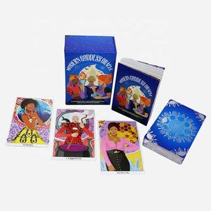 Logo personnalisé étiquette privée papier et matière plastique, Poker multi-jeux <span class=keywords><strong>Oracle</strong></span> Deck Tarot cartes de jeu avec guide - Product Image 6