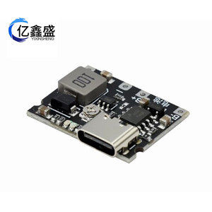 Yixinseng <b>3.7V</b> To 5V 9V Boost Converter Module With Usb Type C For <b>Battery</b> Charging And Discharging - Product Image 2