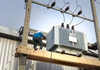 Transformador de Distribución Trifásico Sumergido en Aceite S11-500KVA, Entrada 35kV/10kV, 50/60Hz, Bobinado de Cobre, Uso de Alta Frecuencia