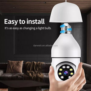 360-Grad-LED-Licht 1080P Kabellose Panorama-Heimsicherheits-WLAN-CCTV-IP-Kamera Zwei-Wege-Audio Bewegungssensor Glühbirnen-Kamera - Product Image 5