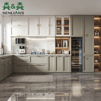 Meubles de cuisine modernes SLS Shaker sur mesure, design modulaire écologique, mobilier de cuisine de luxe intégré
