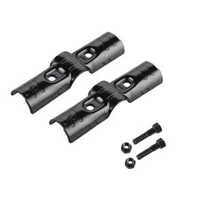 RELL קוטר 28mm צבעוני <span class=keywords><strong>ABS</strong></span> מצופה kaizen רזה צינור/צינור גמיש הרכבה מתכת מפרקי HJ-3/4BK/WZ - Product Image 2