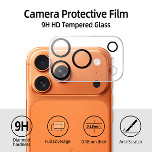 Pellicola Protettiva in <span class=keywords><strong>Vetro</strong></span> Temperato 9H HD Anti-Graffio e Anti-Impronta per Fotocamera <span class=keywords><strong>Smartphone</strong></span> iPhone 17 - Vendita all'Ingrosso - Product Image 3