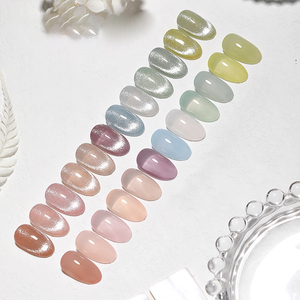 AILANUO Esmalte de uñas en gel de ojo de gato con cristales LED de 12 colores - Esmalte de uñas en gel UV magnético de ojo de gato TPO sin HEMA OEM/ODM - Product Image 3