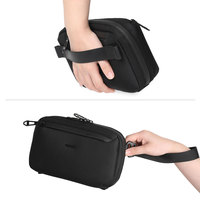 Ozuko 9673 Pochette organisateur de câbles Accessoires électroniques Étui de transport Portable Étanche Sac de rangement à bandoulière pour câble, cordon, chargeur