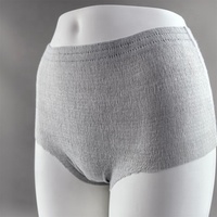 Sous-vêtements jetables NZMAN pour la période post-partum, culottes pour femmes grandes tailles 2-en-1 avec protection en coton
