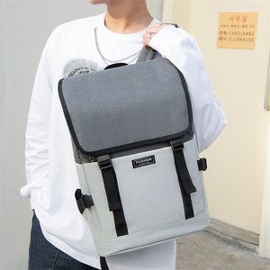 Sac à dos pour ordinateur portable sportif décontracté multifonctionnel à grande capacité, à motif géométrique, imperméable et antivol, fabriqué en Chine - Product Image 4