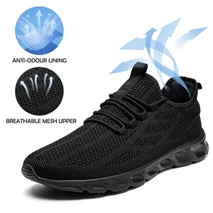 SUBMM G102Z Casual Walking Shoes for <strong>Men</strong> Fashion <strong>Men's</strong> Sneakers Breathable Mesh Footwear Outdoor <strong>Trainer</strong> Running Shoes Plus <strong>Size</strong> - Product Image 1