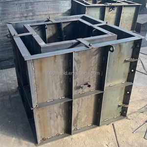 Chine Fabricant GUANGHONG Moule de puits d'inspection de coffrage en acier préfabriqué en béton <span class=keywords><strong>pour</strong></span> mur, dalle, colonne - Product Image 2