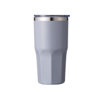 Mug à bière isotherme en acier inoxydable à double paroi, style américain, avec logo personnalisé, isolation thermique de 12 à 24 heures pour les voyages