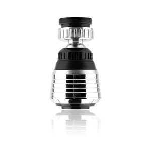 Robinet de cuisine moderne et classique à montage sur plan, avec aérateur pivotant à 360° pour économie d'eau, filtre à eau intégré et extension de bec – Nouveauté ! - Product Image 1