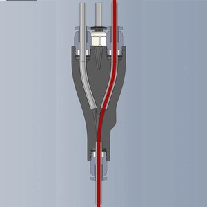 3D-Drucker-Zubehör für <span class=keywords><strong>TZE</strong></span> Bamboo P1/S X1C AMS Tube Transmission Vier-in-<span class=keywords><strong>Eins</strong></span>-Einschubanschluss, hergestellt in China - Product Image 5