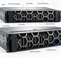 Système de stockage d'entreprise tout flash Del V670F San/Nas unifié pour la virtualisation de centre de données