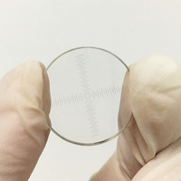 High-quality Crosshair Reticles for Telescopes and Surveying Instruments High Precision Customizable Sizes OEM Available