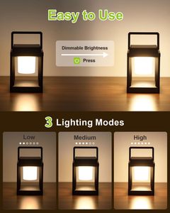 Lámpara de Mesa para Exteriores, Lámparas <span class=keywords><strong>LED</strong></span>, Faroles Solares, Farol <span class=keywords><strong>Solar</strong></span> Colgante Impermeable para Decoración y Camping - Product Image 2