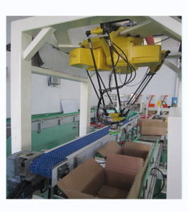 Sacs pochettes Sachets Delta Arm Spider <span class=keywords><strong>Robot</strong></span> Carton Packer Industrial Delta <span class=keywords><strong>Robot</strong></span> Arm Boxing Case Packer Machine - Product Image 4