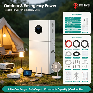 Système ESS Tout-en-un 6kW 16kWh avec Batterie LiFePO4 48V/51.2V et Onduleur Solaire <span class=keywords><strong>Hybride</strong></span> 6kW/16kW pour la Maison avec Communication CAN - Product Image 3