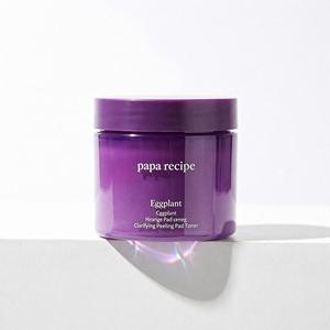 Papa Recipe Eggplant Peeling Pad Toner 70 Pads Clarifying Pour tous types de peau - Product Image 1