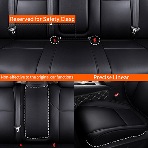 Housses de siège de voiture en cuir d'origine, <span class=keywords><strong>accessoires</strong></span> de voiture, décoration intérieure, housse de siège de voiture personnalisée pour Honda Accord 2020+ - Product Image 6