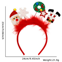 2025 nouveauté wapiti bois de cerf bandeau haute qualité fournitures de noël enfants adultes Santa maison en forme de fête décorations sacs