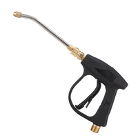 Laiton 45 degrés haute pression climatiseur nettoyage buse de pulvérisation baguette pistolet à eau avec lance d'extension